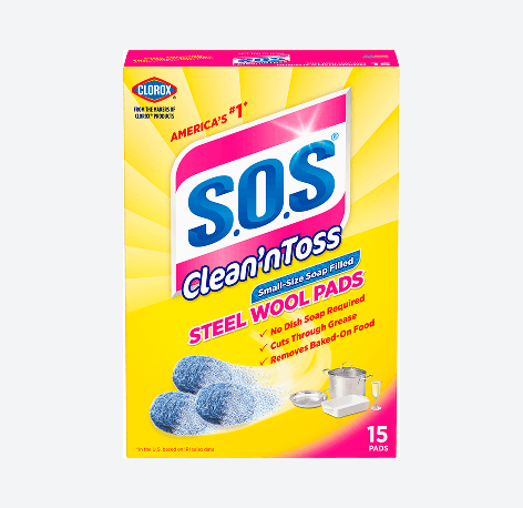 Clean 'n Toss Steel Wool Pads - 1